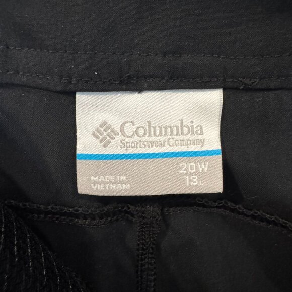 Columbia Anytime Outdoor 13" Short Black size 20 - Picture 8 of 9